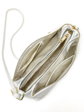 Сумка-багет Di Gregorio gr8766 zodiaco bianco oro