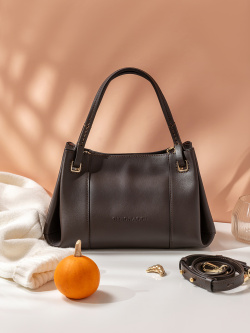 Сумка-тоут Gironacci gir3350 vitello soft/venere t.moro