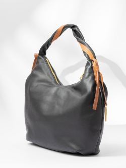 Сумка-хобо Arcadia Molly ar2349 capri bic nero/cuoio