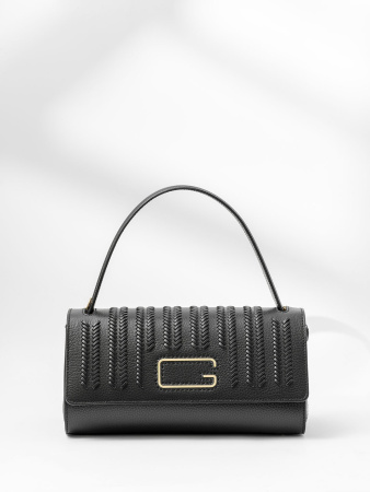 Сэтчел Gironacci gir3242 vitello/calf nero/cuoio