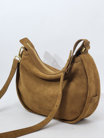 Сумка-седло Ermanno Scervino Angelica Nabuk sce12402066 miele