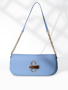 Сумка-багет Gironacci gir3162 vitello/calf cielo