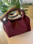 Сумка-тоут Ermanno Scervino Candy Suede sce12402306 burgundy