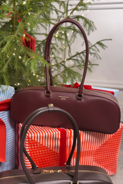 Сумка-боулер Christian Villa cv06314 hero bordeaux