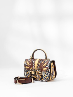 Мини-сэтчел Cromia It Gemma cr1406069 castagna