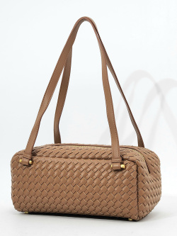 Сумка-боулер Steffalini st5353 intrecciato cuoio