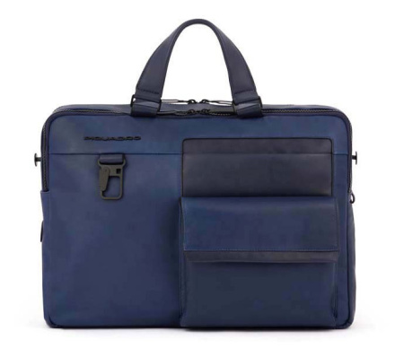 Деловая сумка Piquadro Finn CA5981S123/BLU синий натур.кожа