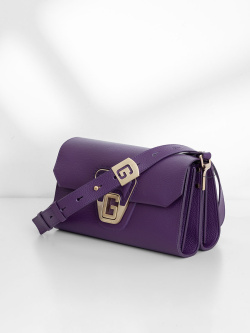 Сумка-багет Gironacci gir3211 vitello/calf ametista/lilla