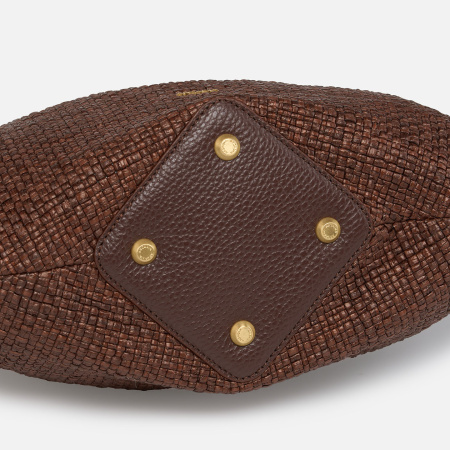 Сумка-хобо Arcadia Roxanne ar5613 dollaro/raffia cognac