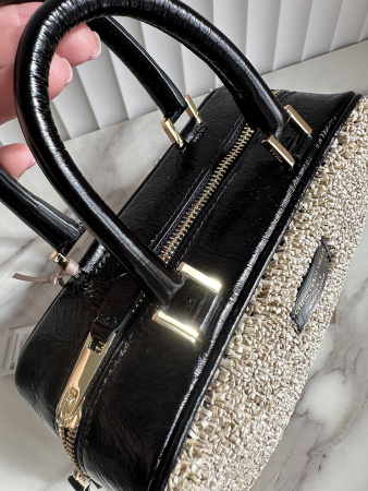 Мини-боулер Christian Villa cv06226 athene/paglia nero/spugna