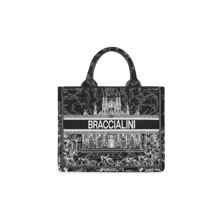Тоут-шоппер Braccialini Queen B18590-TY 3250 tessuto/polisynt milano