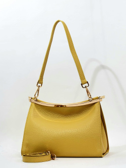 Сумка-тоут Steffalini st6091 vitello giallo