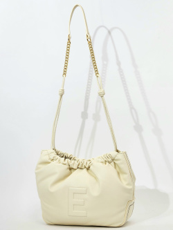 Сумка-хобо Ermanno Scervino Tinsley sce12401872 ivory