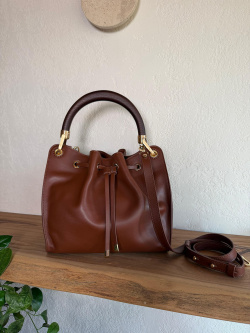 Сумка-тоут Gironacci gir3462 vitello soft/venere brandy