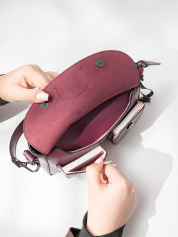 Мини-сэтчел Cromia Ermione cr1406152 cherry