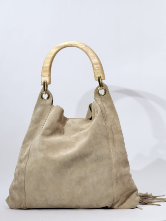 Сумка-хобо Claudia Firenze cl11445 camoscio nude