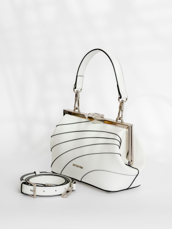 Мини-саквояж Cromia Opera cr1405676 bianco