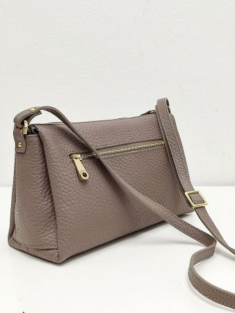 Сумка-багет Di Gregorio gr8766 zodiaco tortora oro