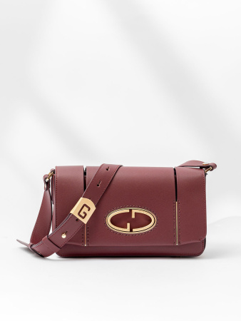 Сумка-багет Gironacci gir3321 charme/calf vino/lilla