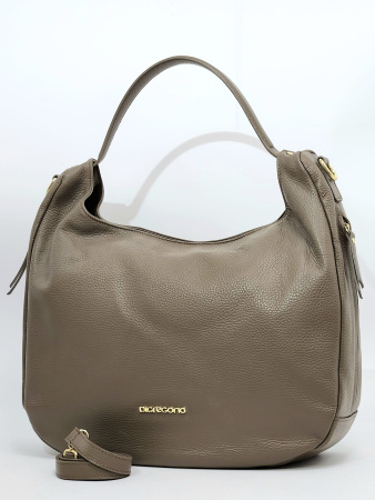 Сумка-хобо Di Gregorio gr8965 vitello taupe oro