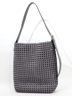 Шоппер Steffalini st8590 calf/tessuto grigio