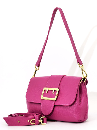 Сумка-багет Steffalini st1139 vitello fuxia v2