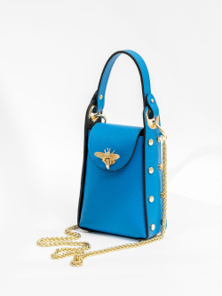 Мини-сэтчел Steffalini st1501 vitello bluette