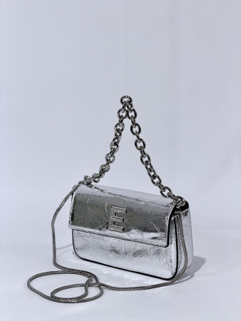 Клатч Ermanno Scervino Agnes Metallic sce12402166 silver