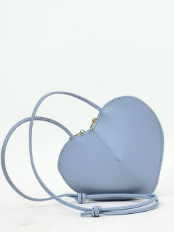 Мини-сумка Steffalini st1326 saffiano celeste