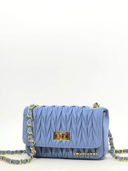 Клатч Di Gregorio gr8925 vitello azul oro