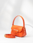 Мини-сэтчел Gironacci gir3130 naplak/calf arancio/phard