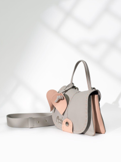 Мини-сэтчел Renato Angi ra2705036-995 grigio/rosa