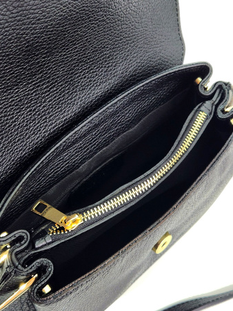 Сумка-багет Steffalini st1139 vitello nero v3