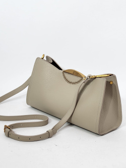 Сумка-багет Carlo Salvatelli cs808 fiore taupe