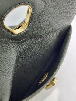 Сумка-боулер Gironacci gir3172 vitello/calf loden/cuoio