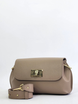 Сумка-багет Di Gregorio gr821 vitello cipria oro