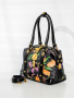 Сумка-боулер Marino Orlandi mo4670 cocco fiori nero