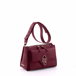 Сумка-боулер Gironacci gir3172 vitello/calf vino/cuoio