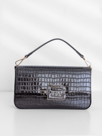 Сумка-багет Baldinini B-Magnetic Comp.1300 G4DPWGBH0022026 dark brown