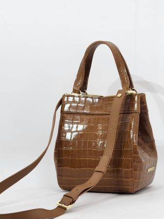 Мини-шоппер Gironacci gir3430 rico lux/vitello cuoio/legno