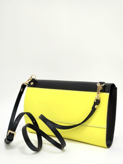 Клатч Ripani Elena rp7402HH 00581 nero/bianco/yellow