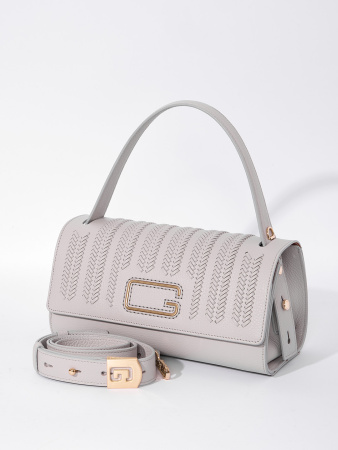 Сэтчел Gironacci gir3242 vitello/calf cristallo/cuoio