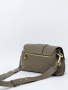 Сумка-багет Di Gregorio gr8745 vitello taupe oro