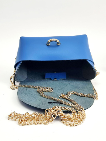 Мини-сэтчел Steffalini st1505 vitello/calf blu