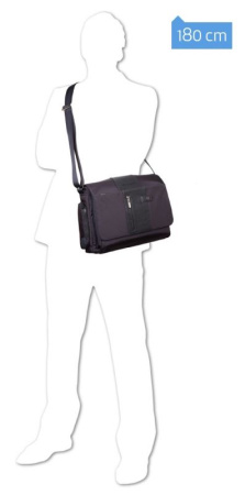 Деловая сумка Piquadro Brief CA1592BR/N черный натур.кожа/ткань