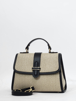 Мини-сэтчел Ripani rp681CH 00403 ecru/nero