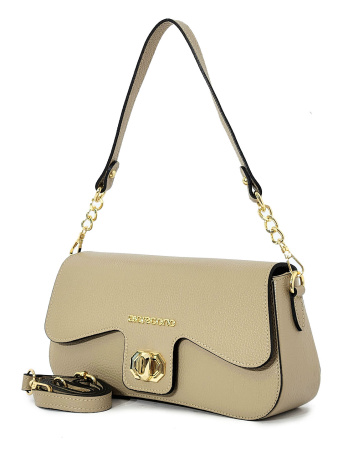 Сумка-багет Di Gregorio gr8836N vitello taupe oro