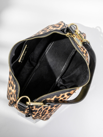 Сумка-багет Ermanno Scervino Ohanna sce12401496 leopard