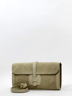 Клатч Steffalini st6076 vitello/scamosciato beige