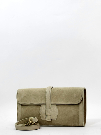 Клатч Steffalini st6076 vitello/scamosciato beige